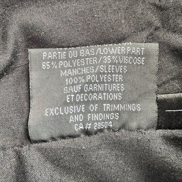 Bod & Christensen Women's Large Black Leather Jacket Moto Asymmetrical Full Zip‎ - Picture 4 of 11